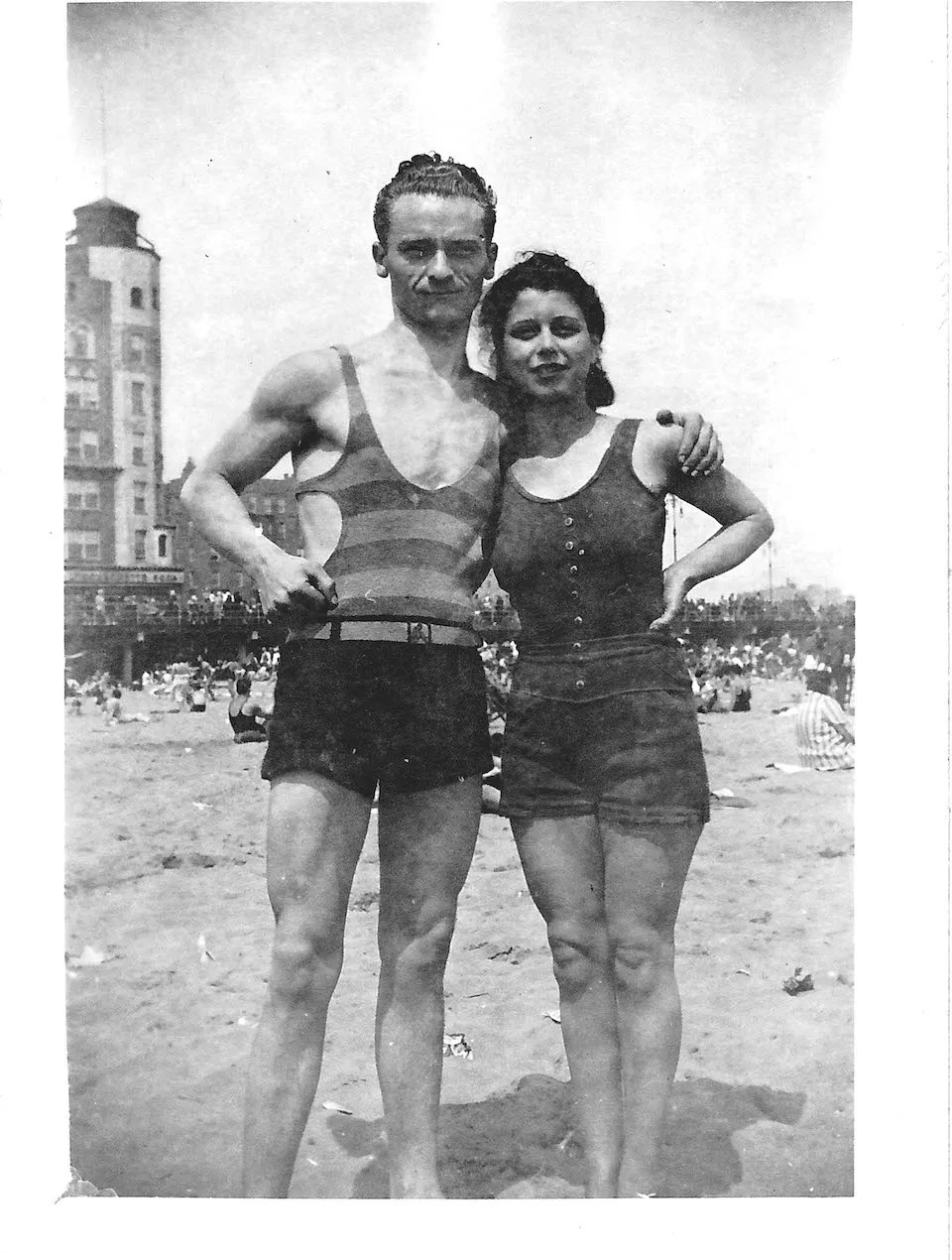 Photo of Betty and Al, Susan Ostrov's parents